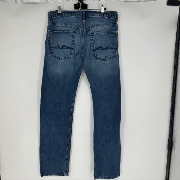 7 For All Mankind Women's Blue Jeans - Picture 2 of 7